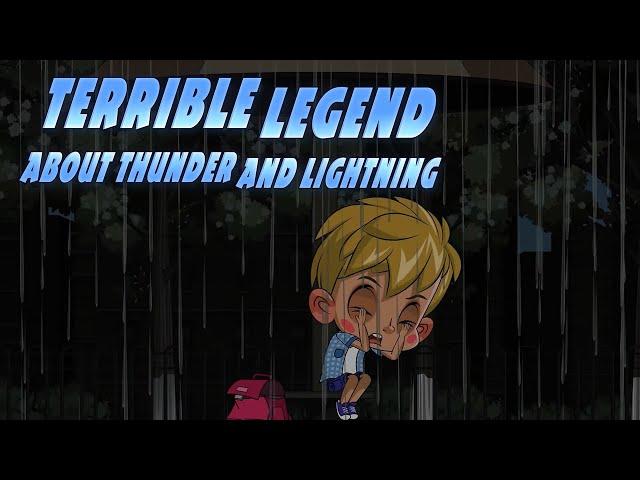 Masha's Spooky Stories Terrible Legend About Thunder And Lightning  (Episode 21)