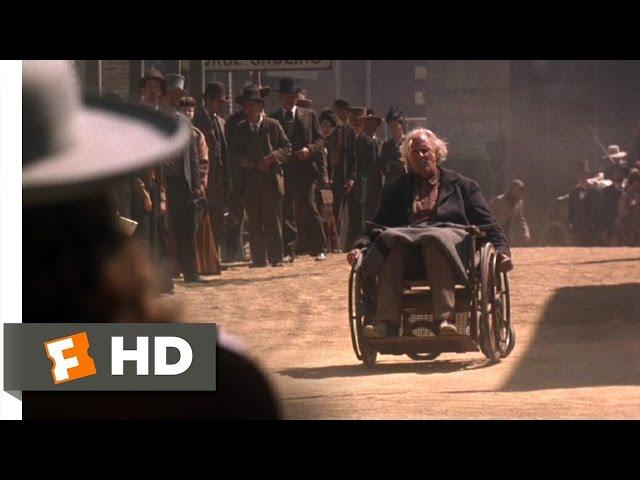 Wild Bill (3/10) Movie CLIP - Wheelchair Showdown (1995) HD