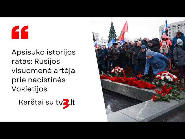 „Karštai su tv3.lt“ Apsisuko istorijos ratas: Rusijos visuomenė artėja prie nacistinės Vokietijos