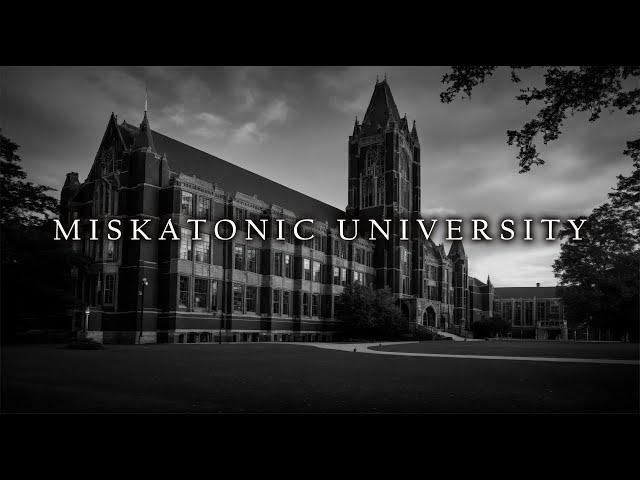 Miskatonic University / Dark Ambient Music / Mysterious Ambient Music