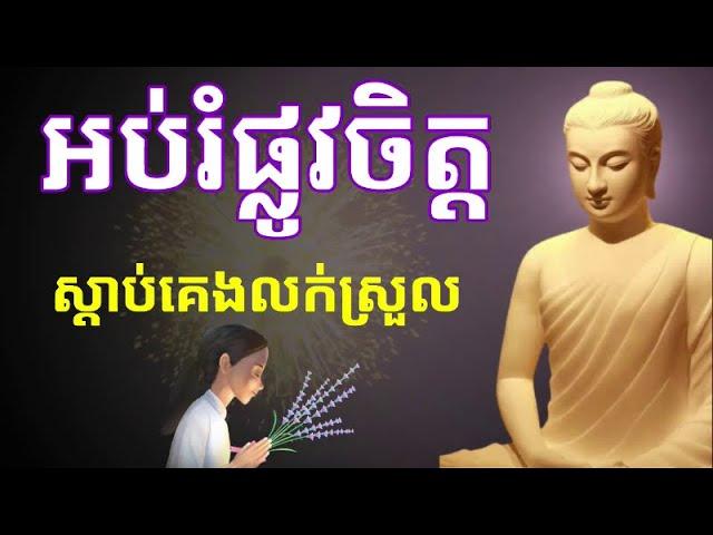 Dharma Education Mind 24h: ព្រះធម៌អប់រំចិត្ត ស្ដាប់រំសាយទុក្ខ មុនចូលគេង គេងលក់ជាសុខ