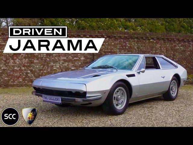 LAMBORGHINI 400GT | 400 GT JARAMA 1972 - Test drive in top gear - V12 Engine sound | SCC TV