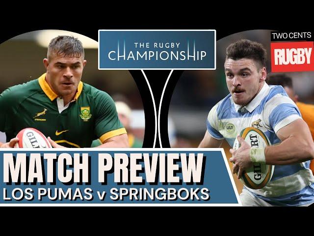 Argentina v Springboks Game 1 Preview - Rugby Championship 2024