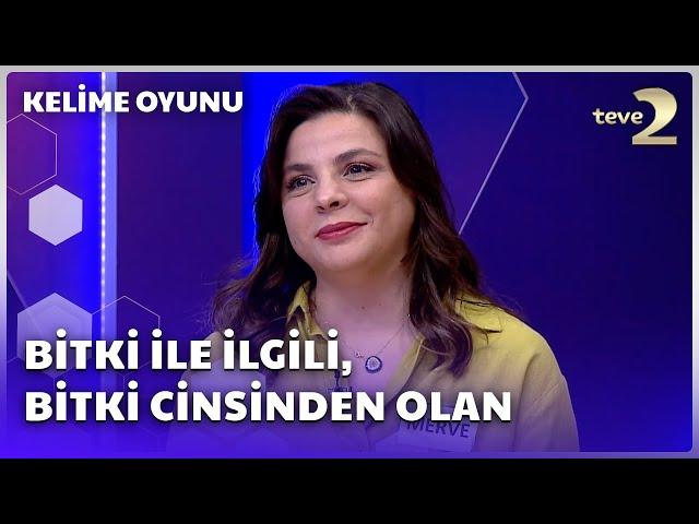 Bitki İle İlgili, Bitki Cinsinden Olan | Kelime Oyunu