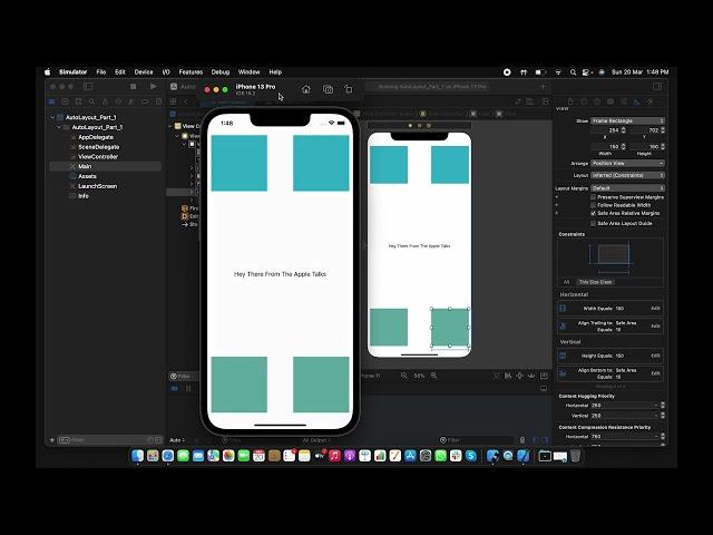 How to use Auto Layout in Swift iOS Tutorial 2022