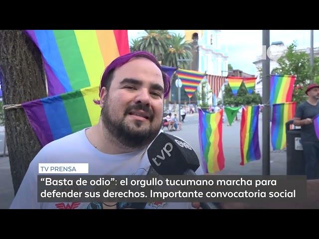 “Basta de odio”: el orgullo tucumano marcha para defender sus derechos