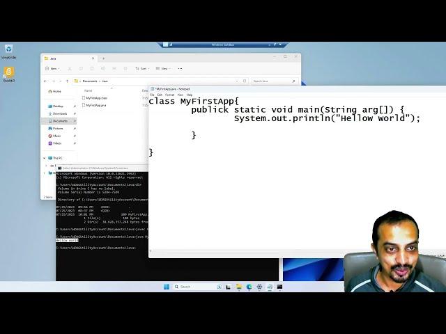 Tutorial 4: Installing Java JDK and Writing a HelloWorld Java Program  ( Sinhala )