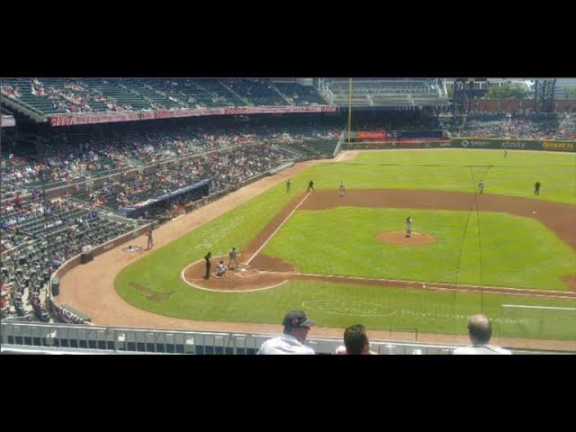 Watching a Braves Day Game at Truist Park from the Infinity Club | Braves Vs Nationals 6-3-21