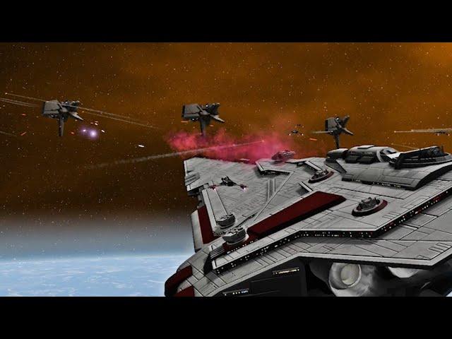 3 Kandosii vs 3 Nebula - Star Wars: Empire At War Remake NPC Battle