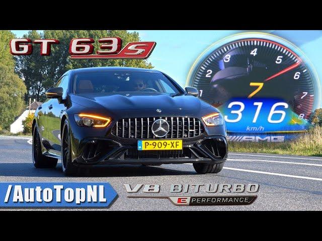 AMG GT63S E-Performance 843HP | 0-100 0-60 1/4 mile TOP SPEED & DRIFTS