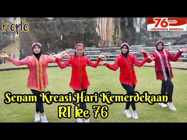 Senam Kreasi Hari Kemerdekaan RI Ke 76 Tahun | Versi Dangdut Koplo