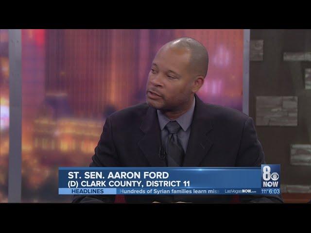 AG candidate state Sen. Aaron Ford discusses arrests in 1990s