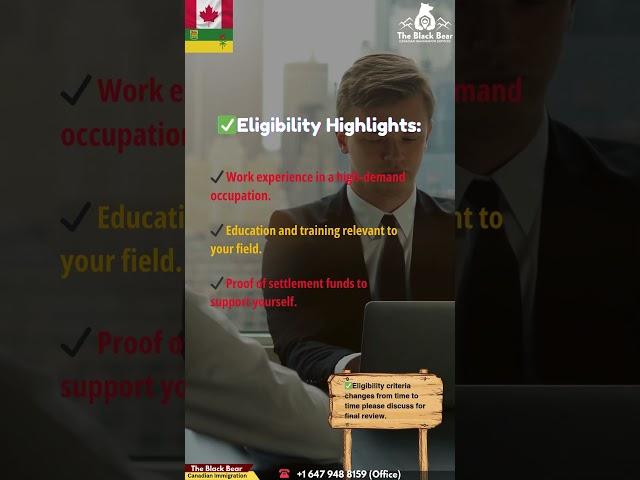 Saskatchewan PNP 2025 | How to Immigrate to Canada with SINP | PR for Skilled Workers #shorts