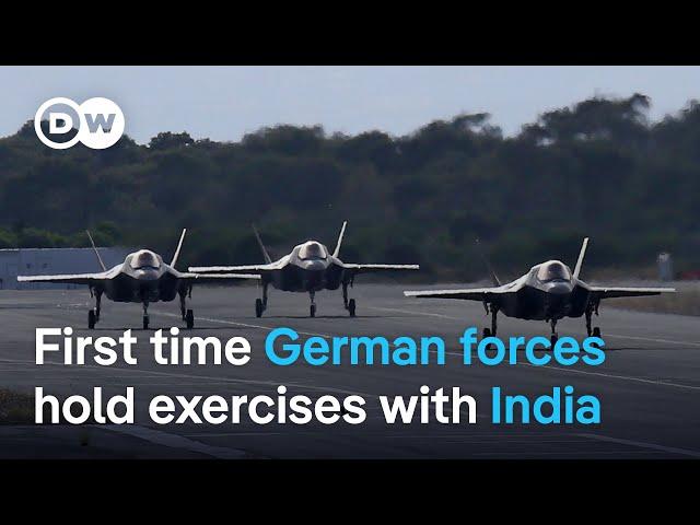 European NATO air forces take part in drills in India | DW News