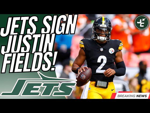  BREAKING: NEW YORK JETS TO SIGN JUSTIN FIELDS!! | 2 Year $40 Million | 2025 NFL Free Agency