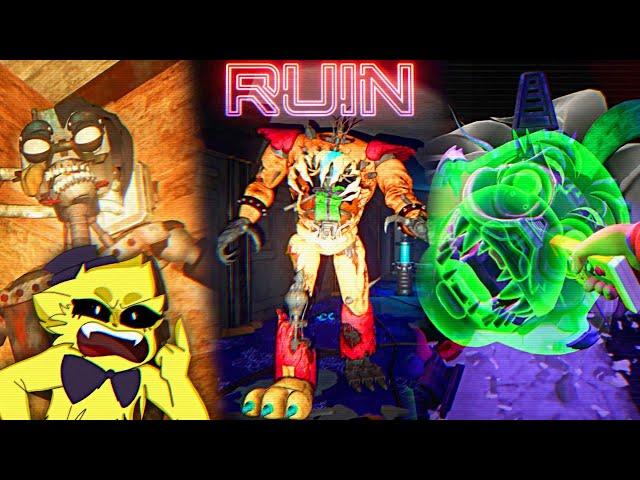 FNAF 9 РУИНЫ ФИНАЛ СЛОМАЛ РОКСИ и ФРЕДДИ без ГОЛОВЫ  FNAF Ruin DLC PS5