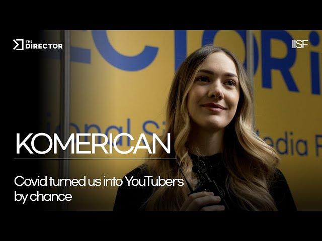 Komerican's Danielle says Covid turned them into YouTubers by chance #thedirector #youtuber