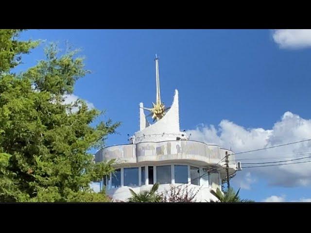 Отпуск в Сочи. Поднимаюсь пешком на гору Батарейка. Роза ветров.