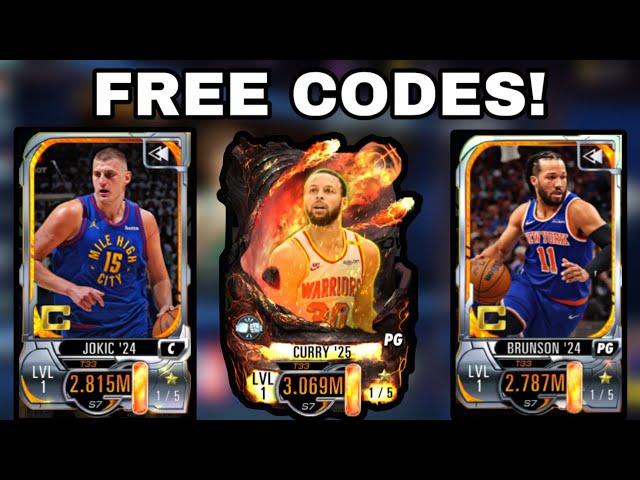 NEW NBA 2K MOBILE CODES MARCH 2025  FREE CODES AND PLAYERS FOR NBA 2K MOBILE!
