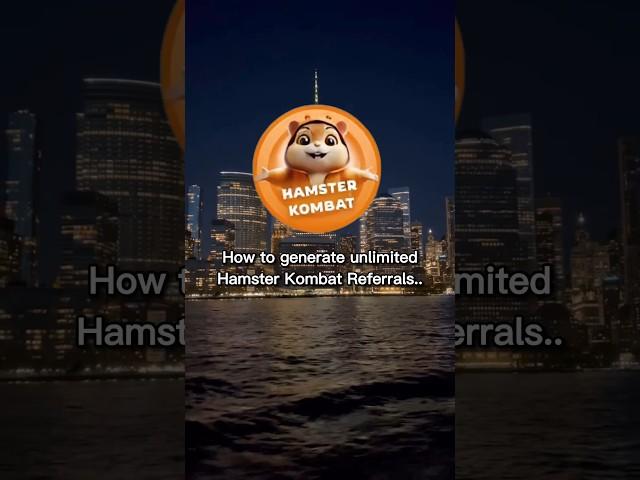 HAMSTER KOMBAT UNLIMITED REFERRAL TRICK #telegrambot #dogsairdrop #hamsterkombat #tapswap