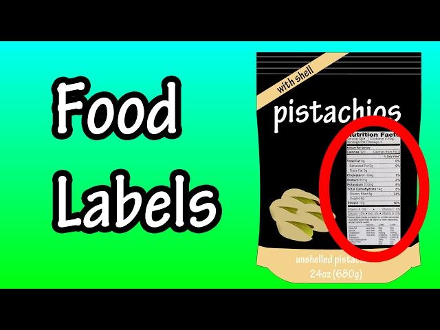 Food Labels - Nutrition Labels - How To Read Food Labels Nutrition Facts