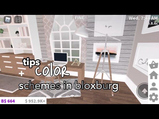 ROBLOX: bloxburg|tips + color schemes for your house in bloxburg!