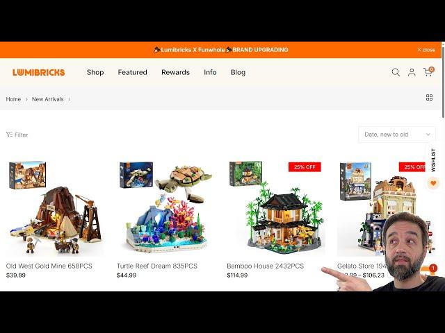 Lumibricks new May 2025 sets available! Bamboo House, Old West Gold Mine, Turtle Reef Dream