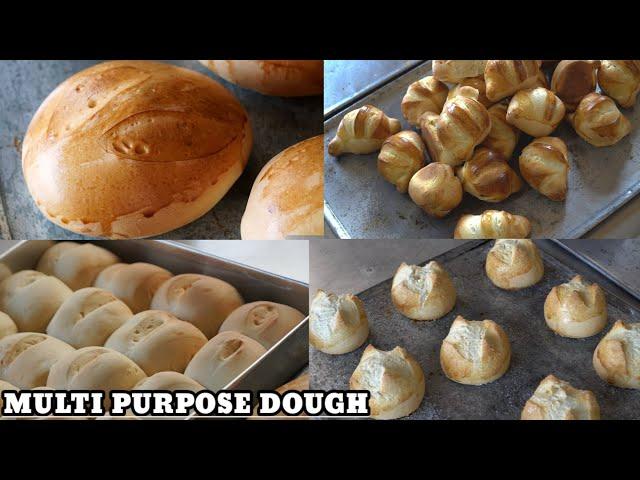 BAKERY MULTI PURPOSE DOUGH RECIPE/ KAILANGAN MO ITONG MATUTUNAN KUNG MAG BABAKERY KA!