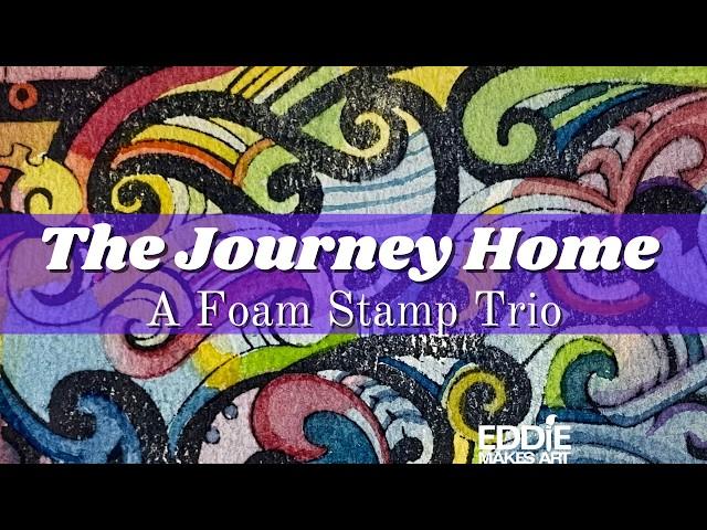 The Journey Home Stamps by @FroyleArt