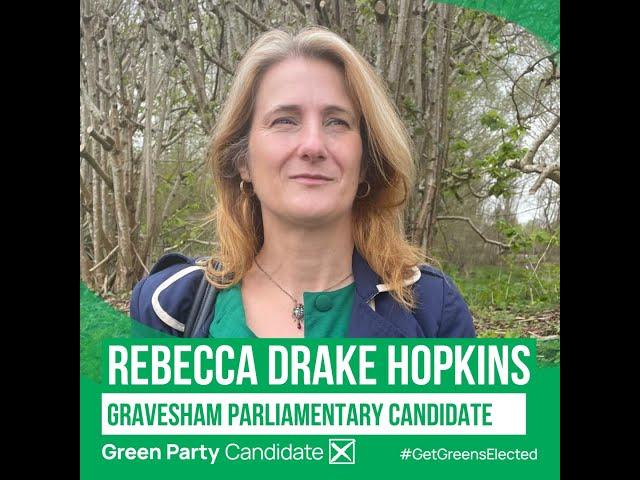 Rebecca Drake Hopkins Gravesham parliamentary candidate on transportation and congestion