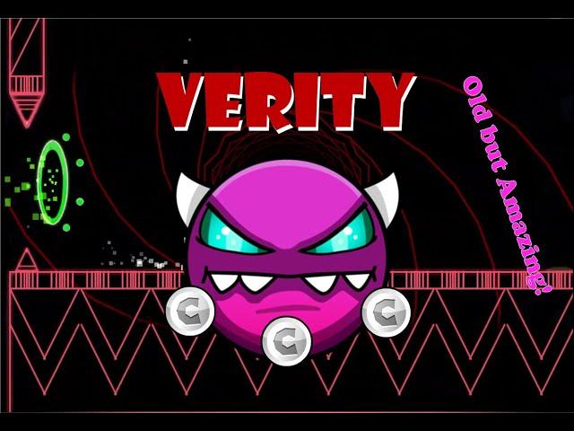 Geometry Dash - VeritY (Medium Demon) by Serponge (All Coins)