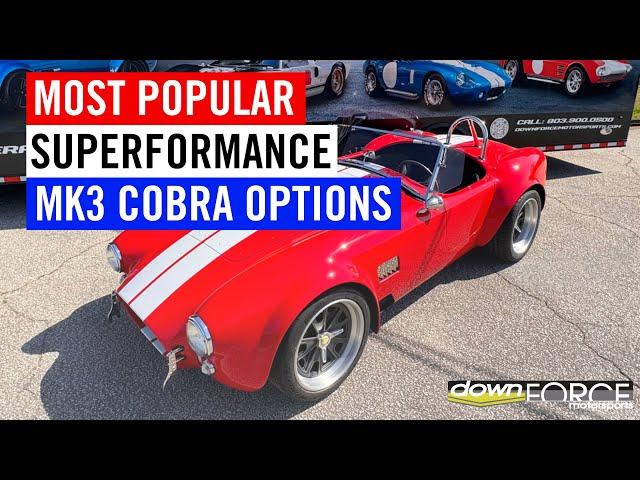 Most Popular Superformance Mk3 Cobra Build Specs | Downforcemotorsports