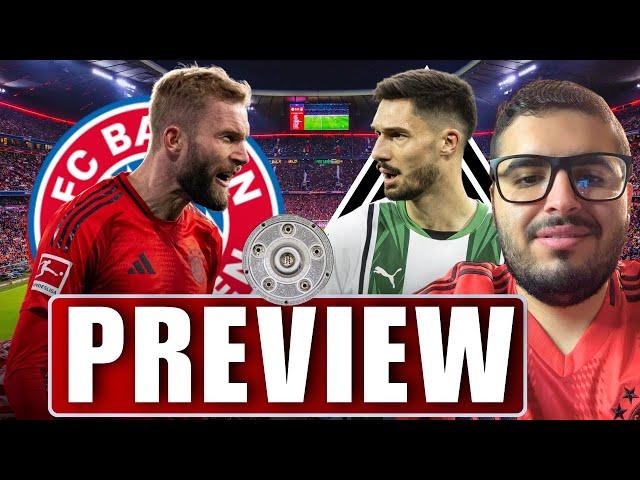 FC BAYERN MÜNCHEN VS BORUSSIA MÖNCHENGLADBACH | BUNDESLIGA | MATCH PREVIEW! 