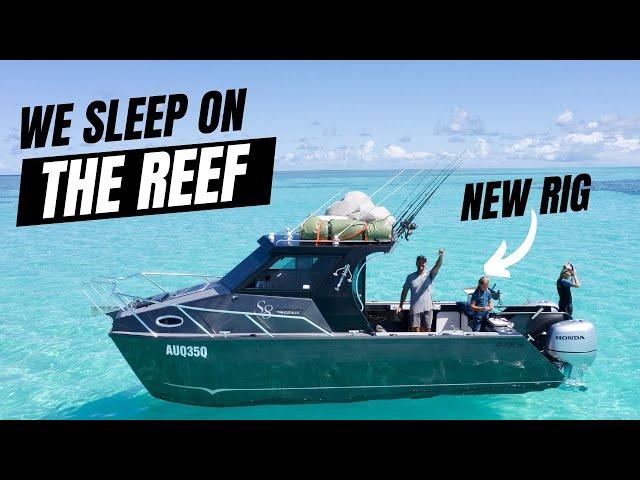 Living the Dream: Offshore Trip to SLEEP on the Great Barrier Reef | NEW BOAT TOUR