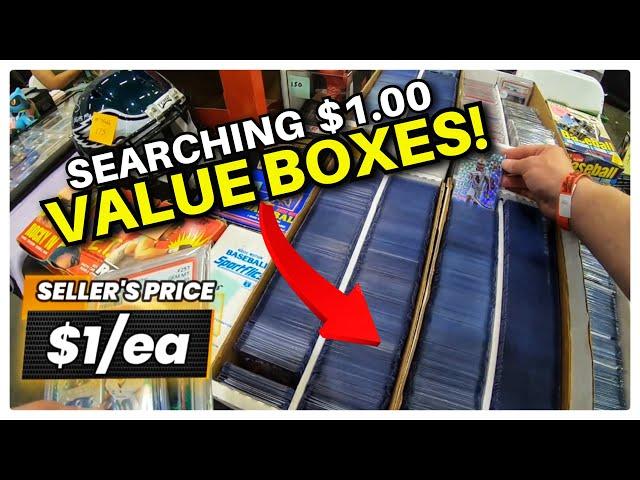 Searching Sports Card $1 Boxes To Find Hidden Gems To Grade!