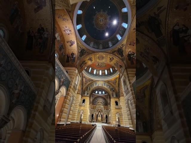 The Cathedral Basilica of St. Louis has one of the largest mosaics in the Western Hemisphere