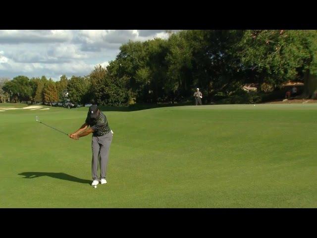 Tiger Woods bogeys No. 13 at Hero World Challenge