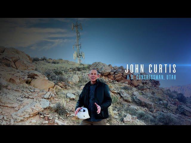 VIKOR: Bridging the Digital Divide - Congressman John Curtis (UT) Tower Climb - Moab, UT