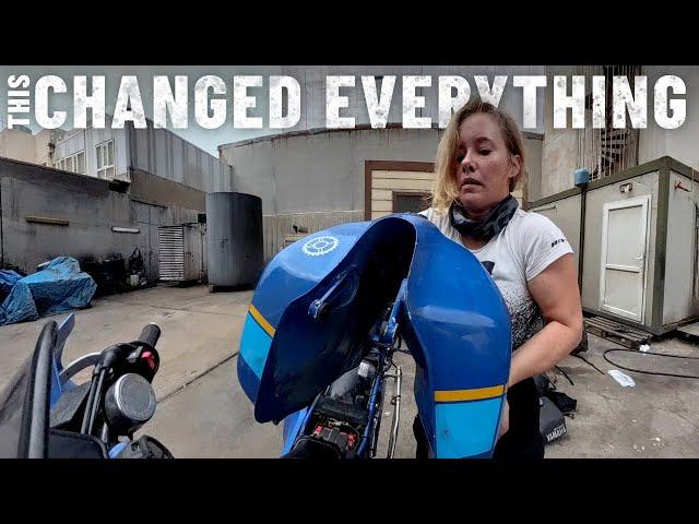 Thieves cut all wires of my motorcycle - this complicates everything | S8, EP23