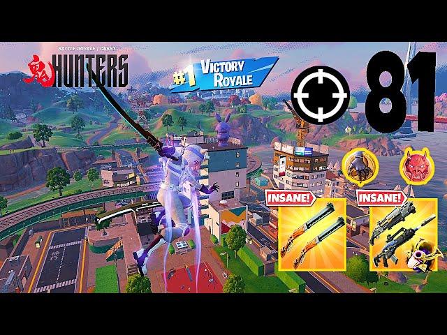 81 Elimination Solo Vs Squads "Zero Build" Gameplay Wins (Fortnite Chapter 6 PC)