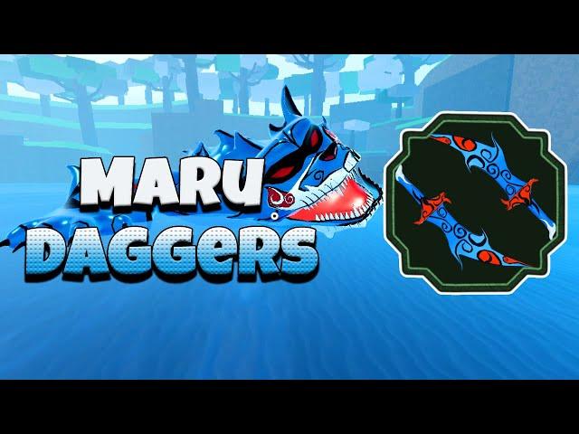 Maru Daggers Showcase | Shindo Life Roblox