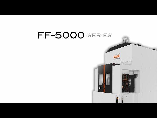 FF-5000 series :Compact horizontal machining center for large volume production