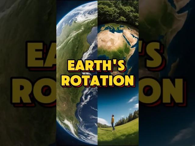 Why can't you feel anything when Earth spins? Explained! #earth #gravity #facts