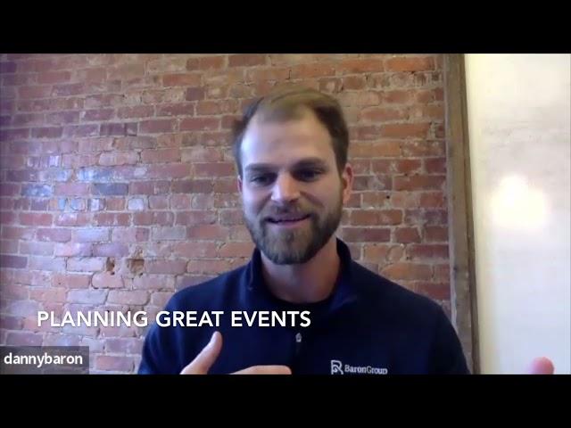 Danny Baron - Planning Great Events