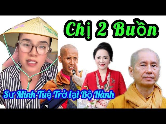 Thúy Nguyễn gửi đôi lời đến CEO Phương Hằng khi ngày đầu 1/11 Sư Minh Tuệ trở lại bộ hành