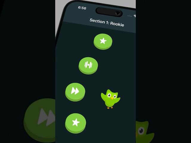 Push Buttons: Duolingo Style #swiftui #swift #ios #programming #coding #animation #duolingo #wwdc