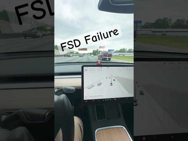 Tesla FSD Failure #FSD