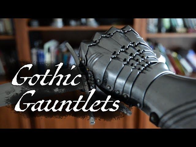 Late 15th Century Gothic Style Gauntlets