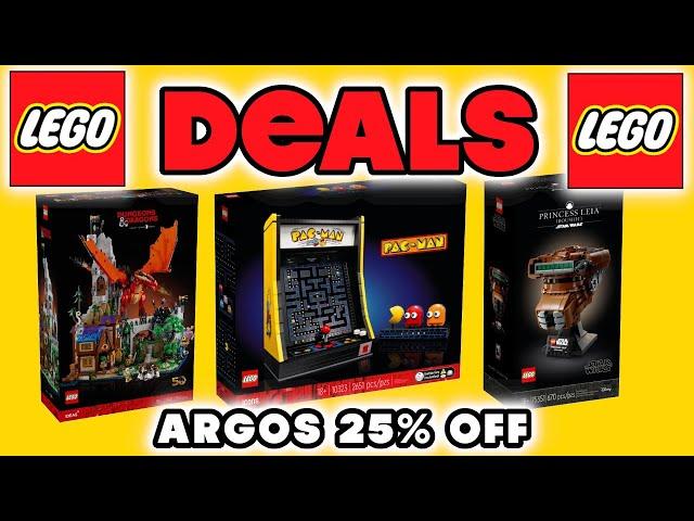 LEGO DEALS - ARGOS 25% OFF + EXTRA £10 OFF - 11TH DEC 2024