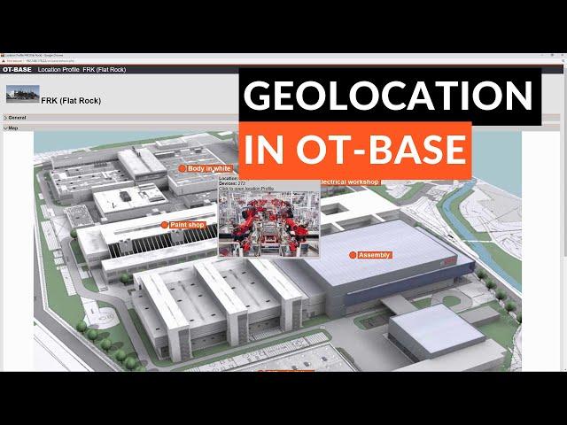 Understanding Geolocation in the OT-BASE OT Asset Management System